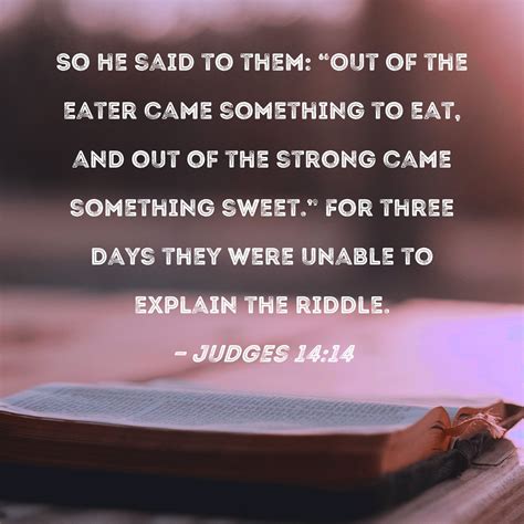 judges 14 enduring word|judges 14 kjv.